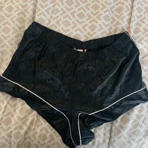 Victoria’s Secret black shorts sleeping wear